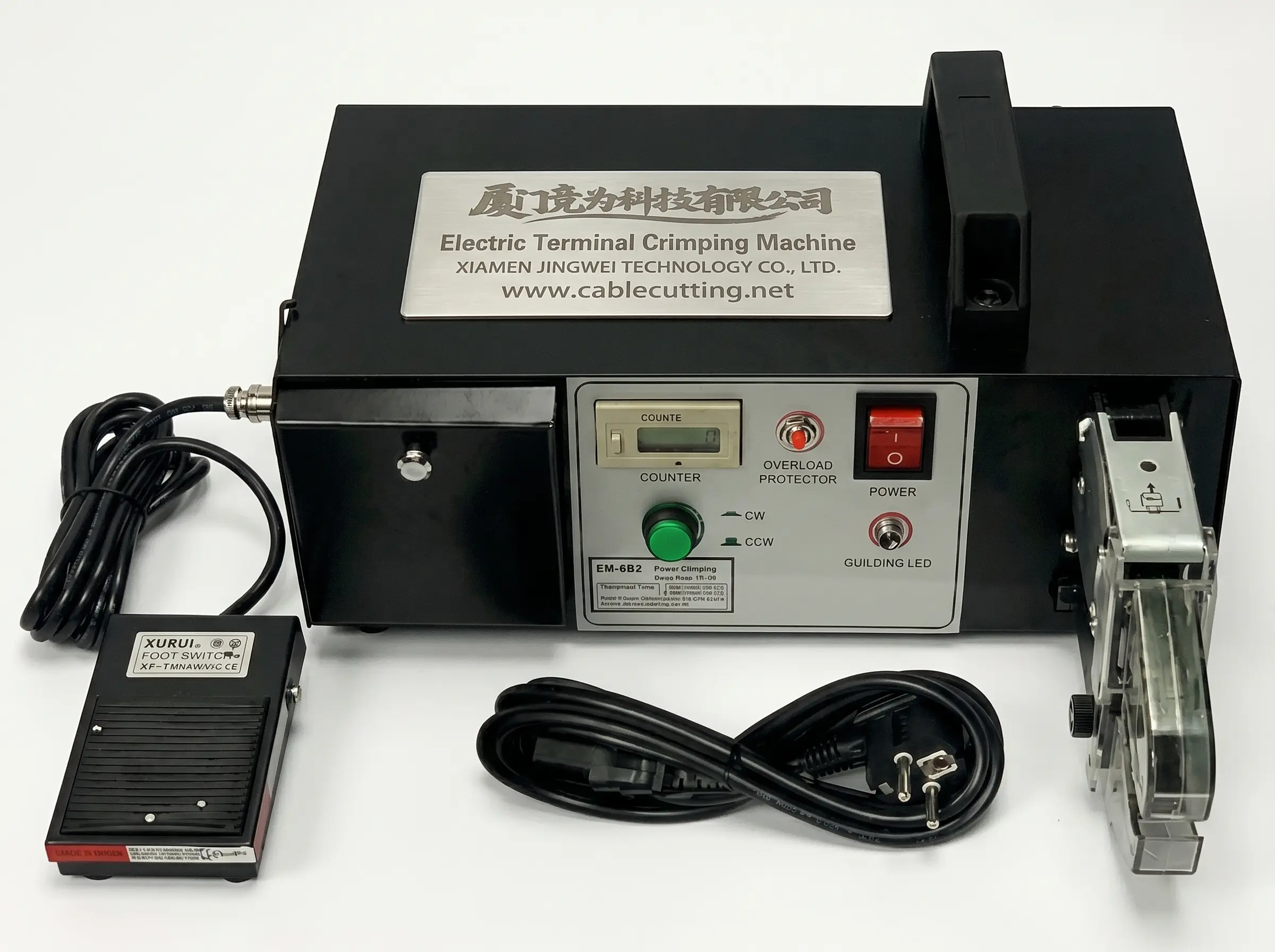 Elektrische Kabelschuh-Crimpmaschine EM-6B1