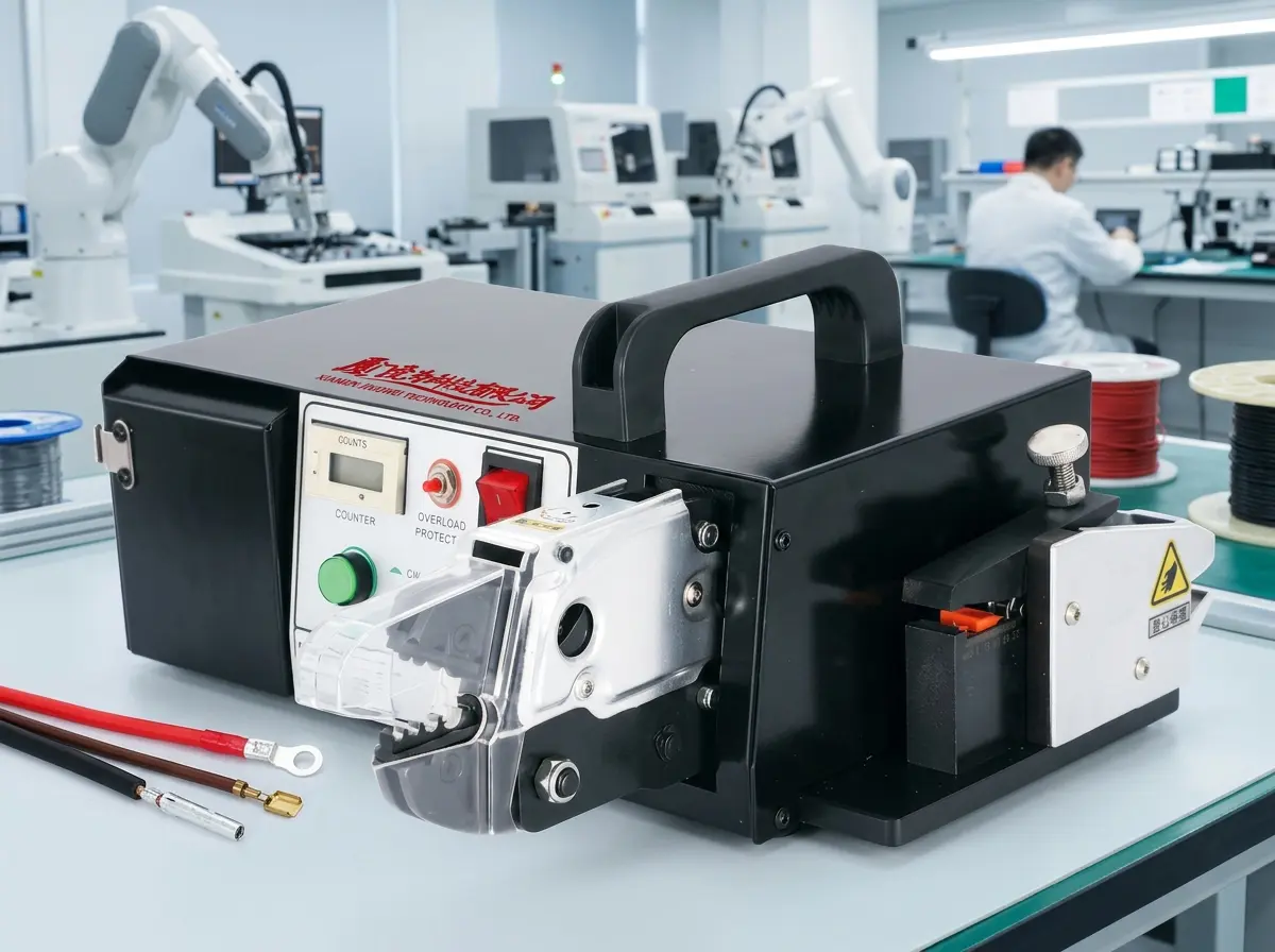 Multifunktionale elektrische Kabelschuh-Crimpmaschine 0,25-10mm² EM-6B2BC