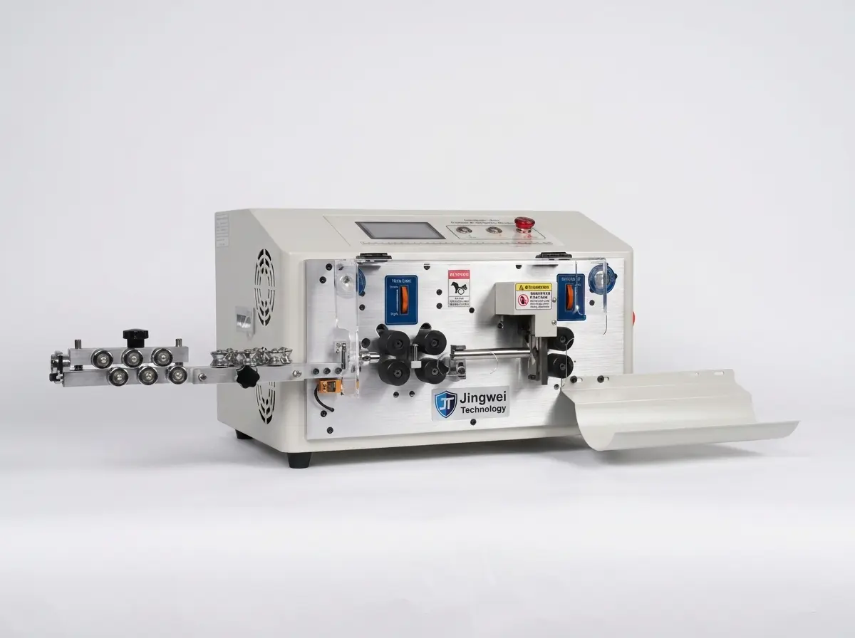 6-Rad Automatische Drahtschneide- und Abisolier-Maschine JW-MAX1-6S