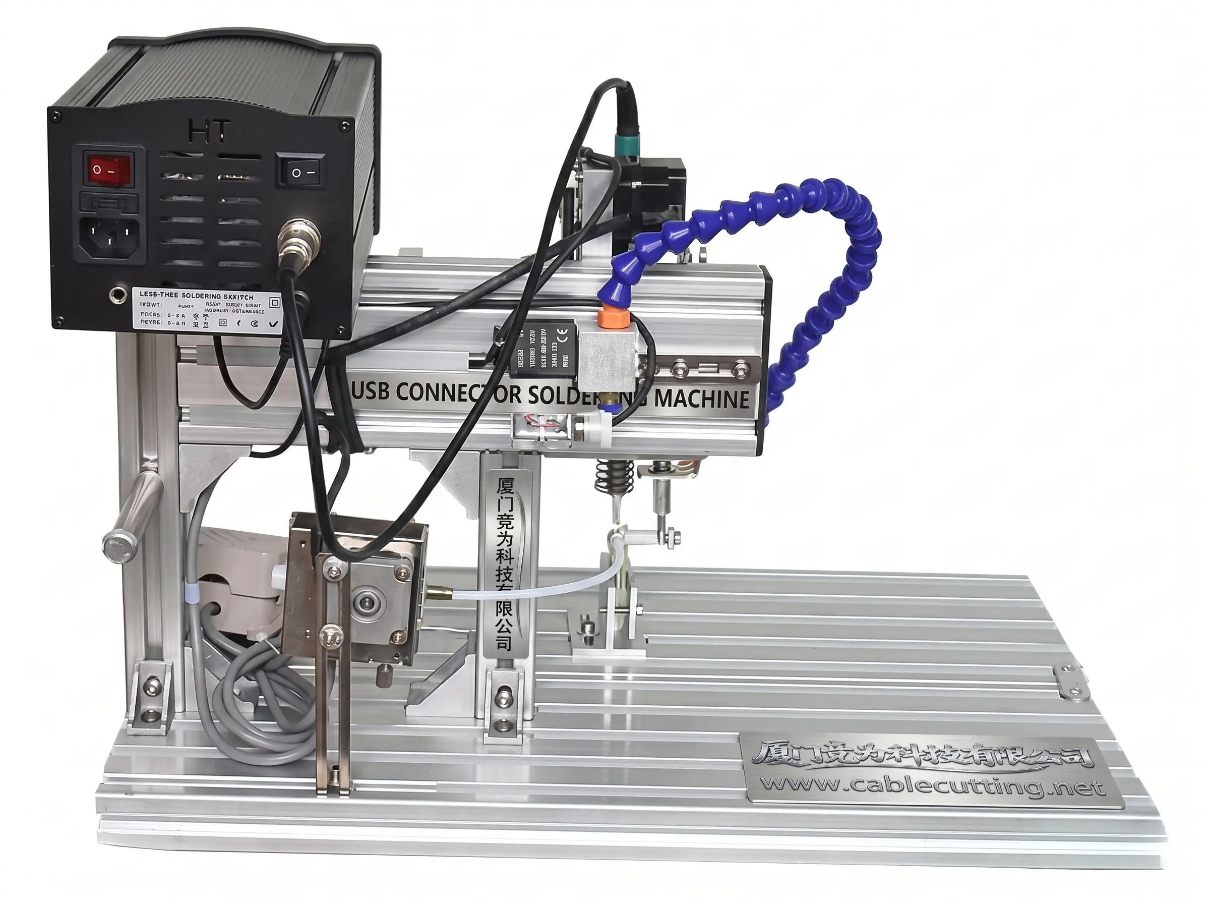 Halbautomatische USB-Stecker-Lötmaschine 205H – Effizient & Präzise