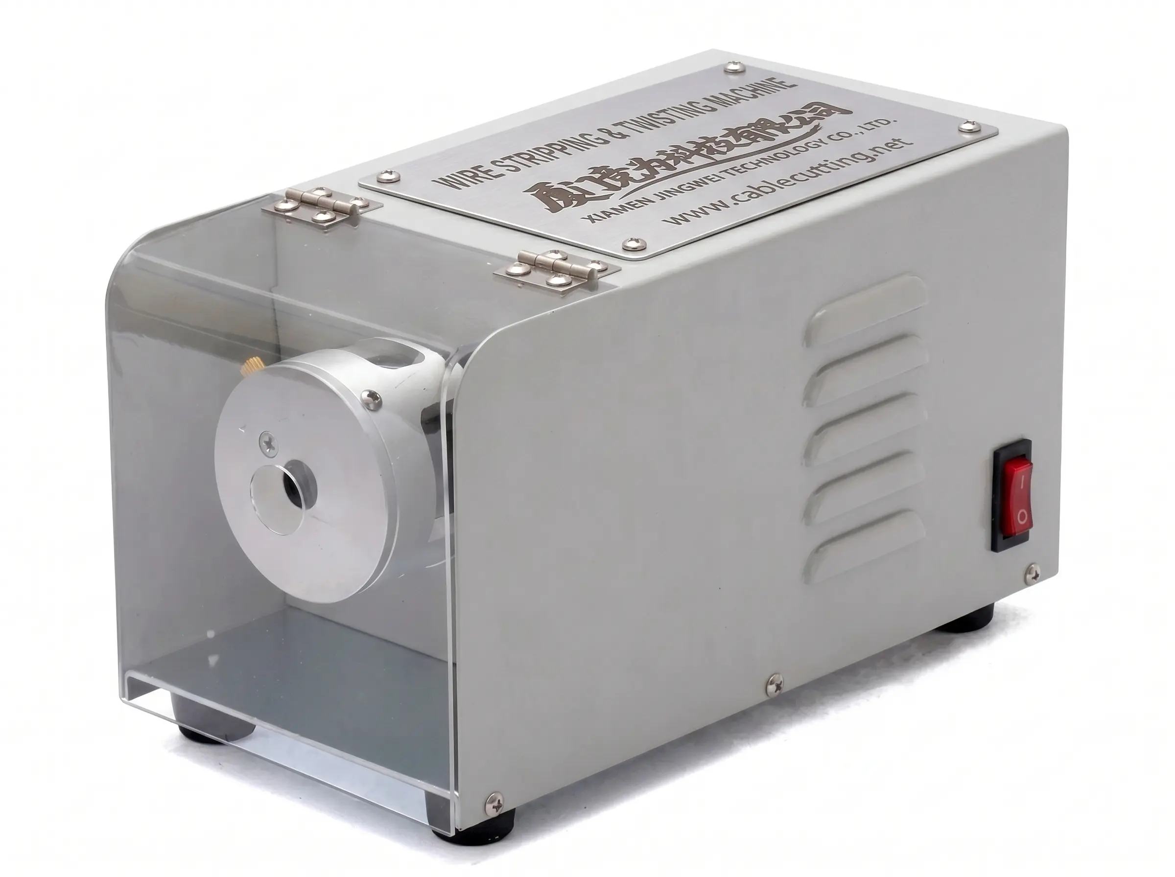 Halbautomatische Abisolier- und Verdrillmaschine WPM-190 – Präzise Kabelverarbeitung von JINGWEI