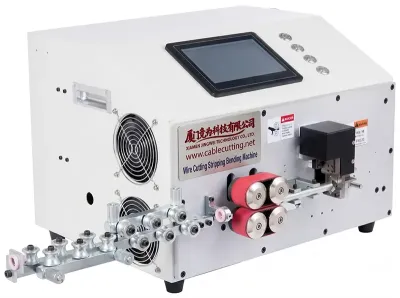 Automatische 25mm² Drahtschneide-, Abisolier- und Biegemaschine WPM-25ZWJ