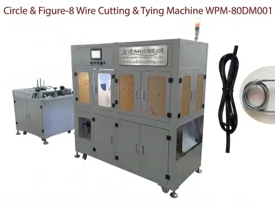 Automatische Kreis-/8er-Schnitt-Wickel-Bindemaschine WPM-80DM001