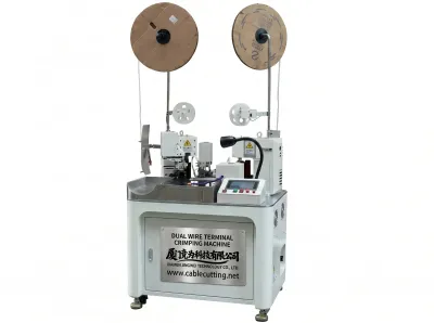 Tragbare Abisolier- und Zwirnmaschine WPM-180 - Drahtverdrill- und Abisoliermaschine