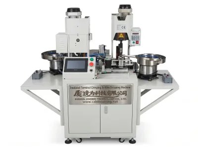 Automatische Crimpmaschine für isolierte Kabelendklemmen WPM-R8B