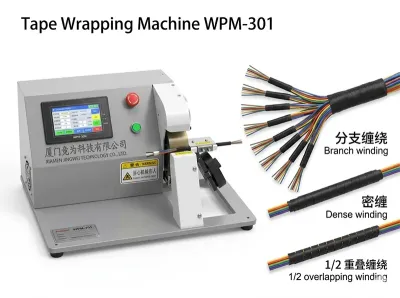 Automatische Bandwickelmaschine für Kabelbäume WPM-301