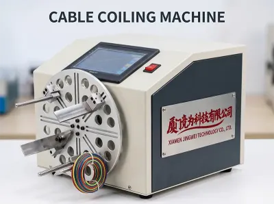 Automatische Kabelwickelmaschine für Draht und Schlauchleitungen WPM-2009L