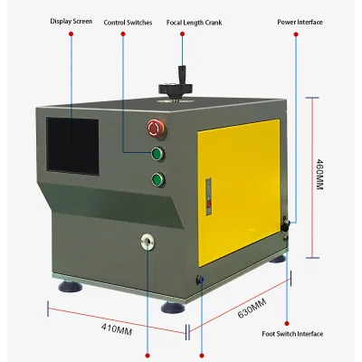 Desktop-Rotationslaser-Drahtabisoliergerät mit Faserlaser FLS30-XC Thumb