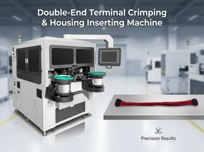 Doppelend-Crimp- und Gehäuse-Einfügemaschine JW-CK01 Thumb