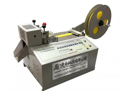 Automatische Klettband-Schneidemaschine WPM-690 - Bandschneidemaschine