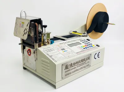 Automatischer Heißschnitt-Satinband-Schneider WPM-890S - Bandschneidemaschine