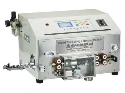 Automatische Lackdraht-Schneide- und Abisoliermaschine WPM-0525