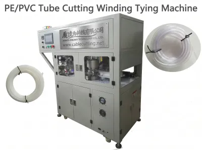 Automatische PE/PVC-Schlauchschneide-Wickel-Bindemaschine 02SL Thumb