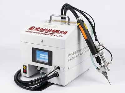 Tragbarer automatischer Schraubautomat mit Turbinenzuführung WPM-805