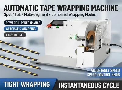 Touchscreen-Bandwickelmaschine mit intelligenter Steuerung WPM-303