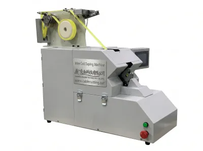 Halbautomatische Drahtspulen-Bandiermaschine 1,5S WPM-75 - Bandagemaschine / Umwickelmaschine