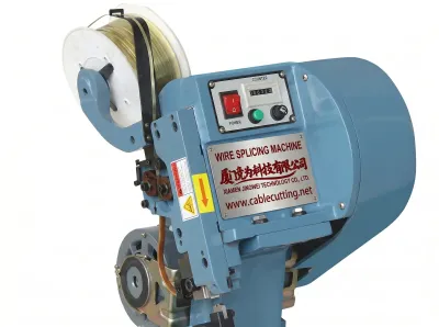 Drahtspleißmaschine für Kupferband 2-6mm, 200 Stück/Min WPM-TDJ04 - Halbautomatische Crimpmaschine