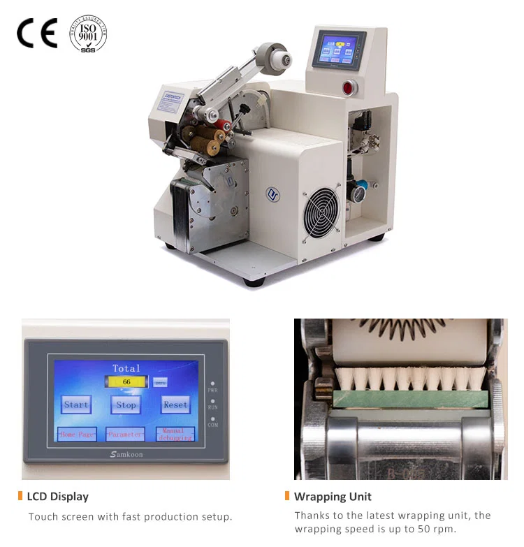 Klebebandwickel-Kabelmaschine für Kabelbaum, Auto-Kabelband-Maschine, Kabelbaum-Bandwickelmaschine