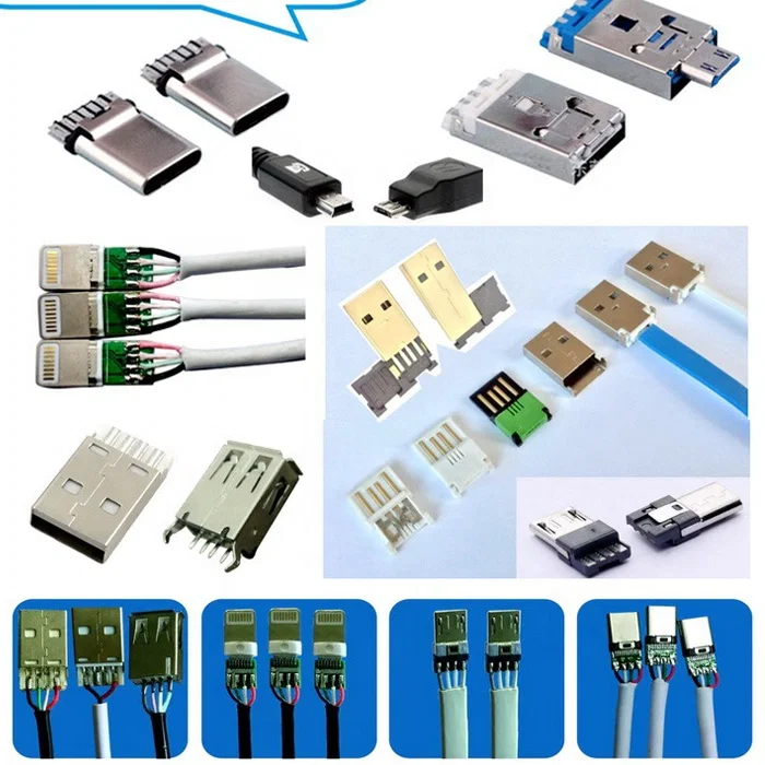 Halbautomatische Lötmaschine für elektrische Kabel mit USB-Steckverbindern, Lötmaschine für USB-Kabel, TinPcb / LED / Roboter-Schweißmaschine