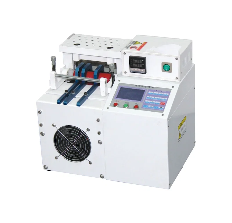 Hülsenschneidemaschine, Gummi- und Kunststoffschneidemaschine, Drahtschneidermaschine