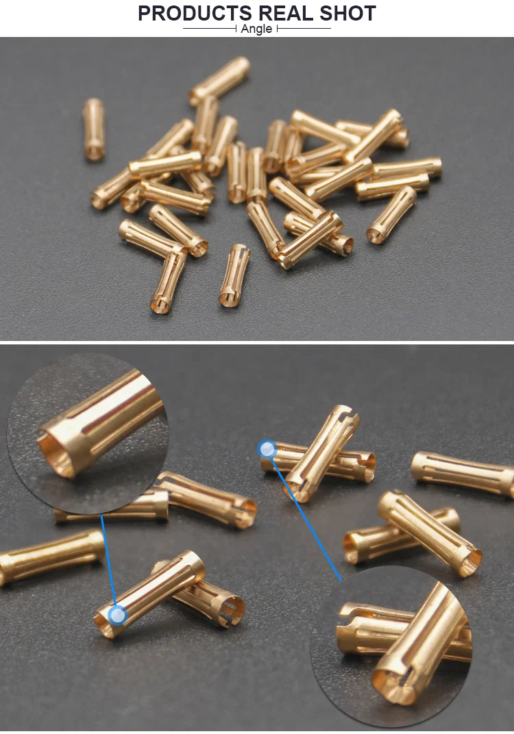 Hardware: Edelstahl, Kupfer, Stanzteile, männliche und weibliche Klemme
