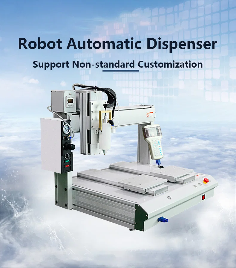 Leimdosiermaschine, Automatische Leimdosiermaschine, Desktop Automatische Heißleimdosiermaschine