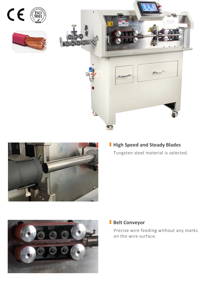 150mm2 Kabelmantel-Schneide- und Abisoliermaschine WPM-MAX3, Automatische Kabelabisoliermaschine, Draht- und Kabelabisoliermaschine, PVC-ummantelte Abisoliermaschine