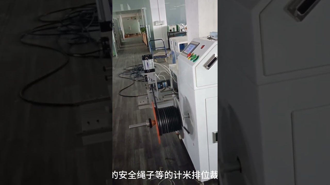 Schwerlast 50kg Maschine: Automatische Meterzählung, Traversierung, Schneiden & Aufwickeln für Kabel und Bremsleitungen