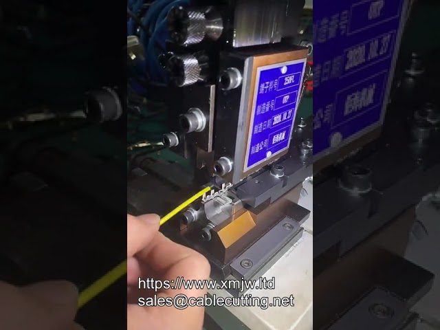WPM-20T: Halbautomatische Crimpmaschine für schalldämpfende Kabel und Aderendhülsen