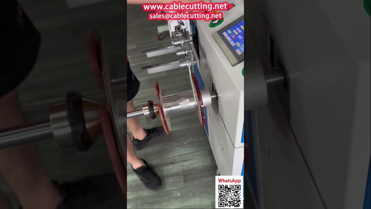 Automatische Drahtwickel- und Spulmaschine für industrielle Präzision