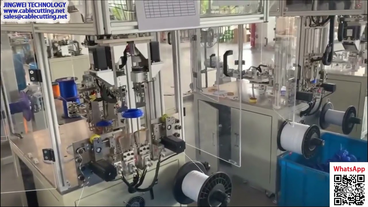 Live-Produktion: Automatische Trimmerlinien-Wickel- und Bindemaschine | Effizienzsteigerung
