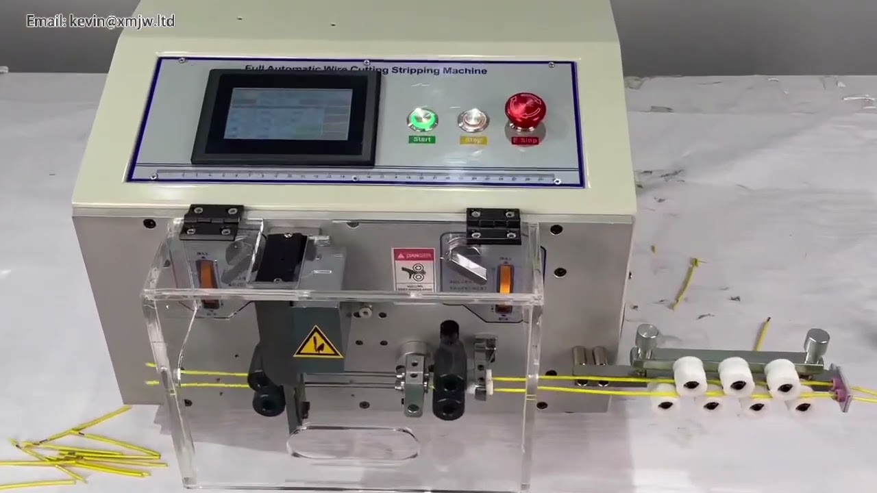0-180 mm² Touchscreen-Abisoliermaschine – Automatische Kabelschneid- und Abisolieranlage