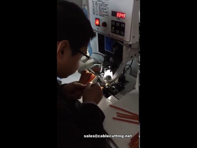 Flachbandkabel-Crimp-Maschine: Automatisierte Terminal-Crimp-Anlage für präzise Verbindungen