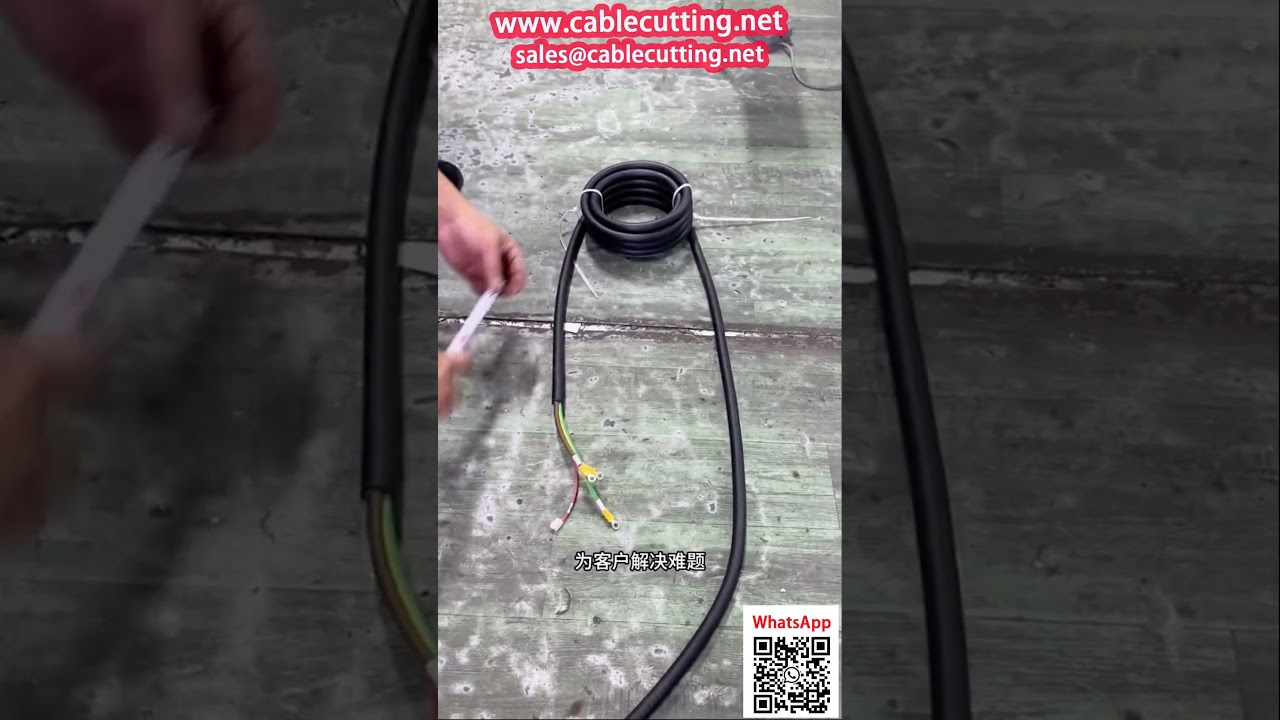 Effiziente Kabelwickelmaschine für EV-Ladekabel und Kabelbäume
