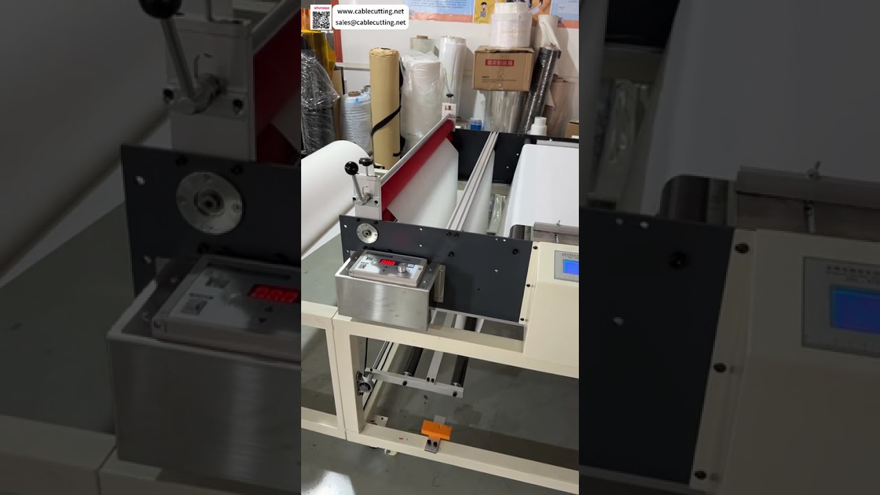 Premium Rollen-zu-Blatt-Schneider für Papier, Kunststofffolie und Vliesstoff-Herstellung - Shorts