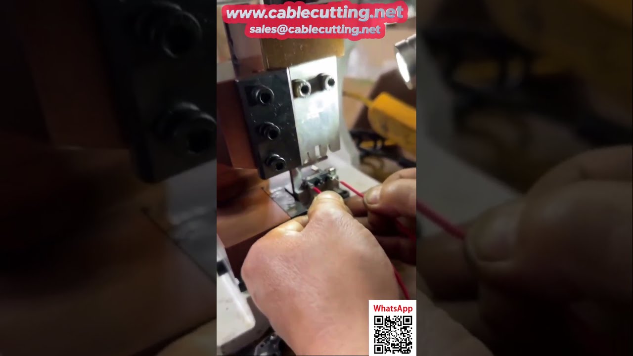 Kabelverarbeitungsmaschine für Stromkabel – Effizient & Präzise