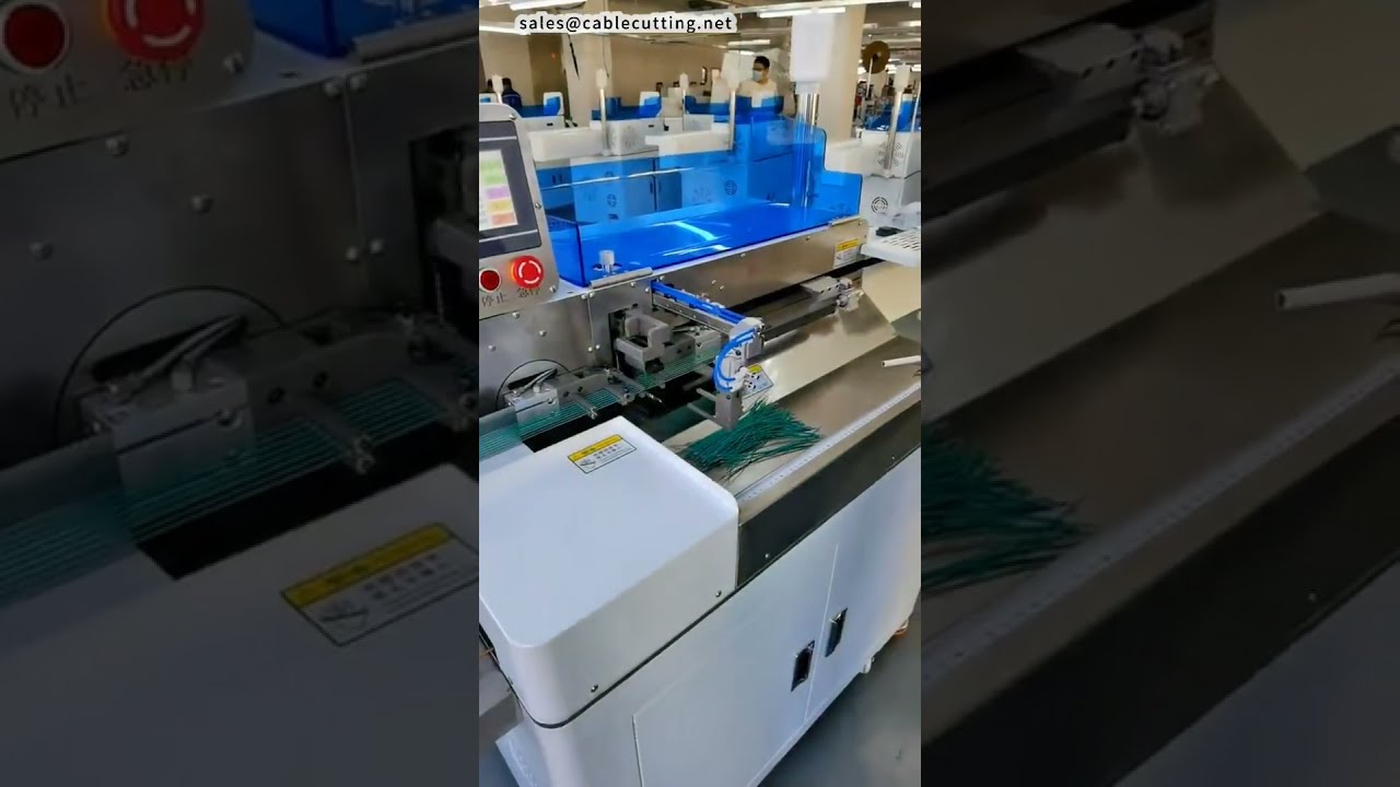 Doppelkopf-Tauchverzinnungsmaschine für 8 Drähte (26AWG) – Einrichtung funktioniert #Fabrik #Maschine #DIY