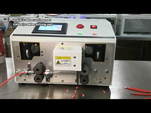 Automatische Kabelabisolier- und Schneidemaschine 220V/110V für 0-50mm²