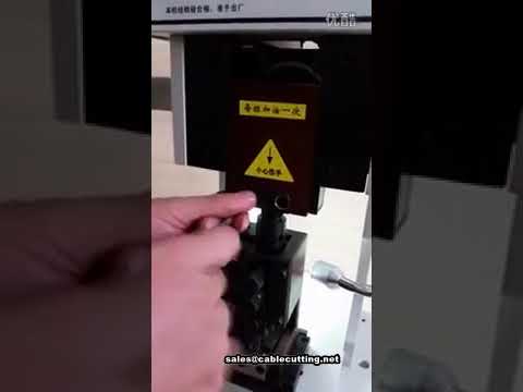 Crimpmaschine für Kabelterminals: Bedienung & Fehlerbehebung (Video)