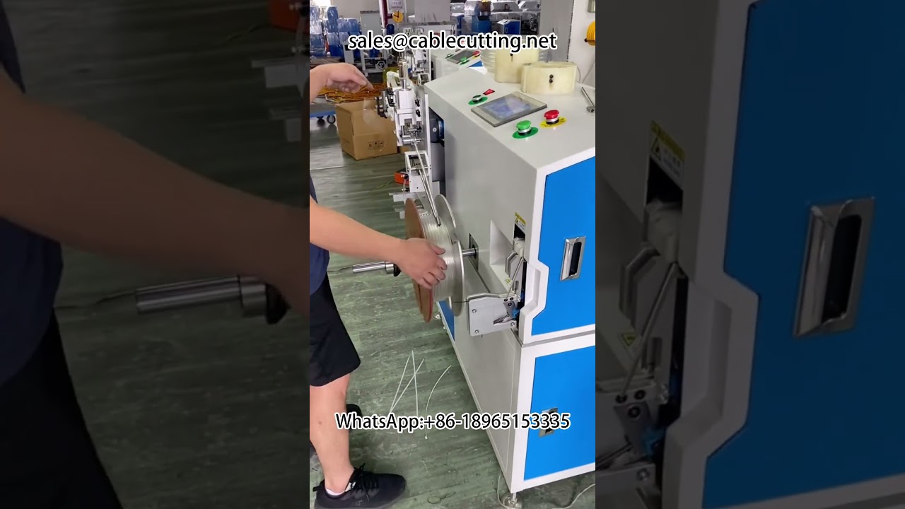 PU-Druckschlauch Zähl- und Aufwickelmaschine für Hohlspulen auf Kunststoffspule #Druckschlauch #Schlauch #Pneumatik