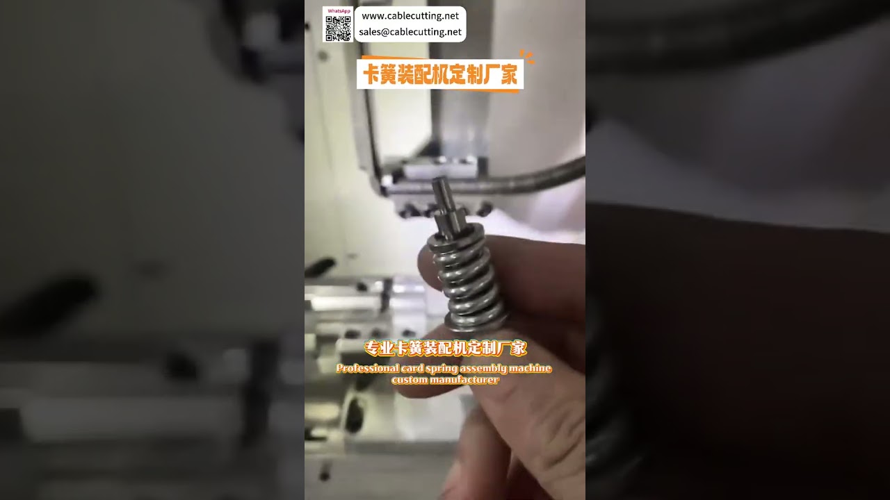 Maßgeschneiderte Circlip-Montagemaschine – Präzise automatisierte Sicherungsring-Fertigung