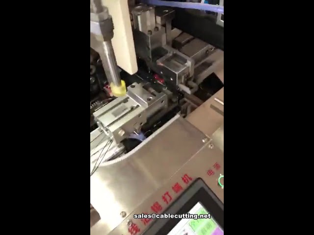 Automatische Krimp-Maschine für fünfadrige Klemmen – Präzise und effizient