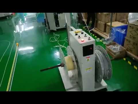 Vollautomatische Drahtschneide-, Abisolier-, Wickel-, Verdreh- und Bindemaschine WPM 02SL 1
