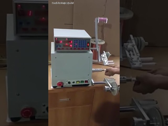 Automatische Spulenwickelmaschine 0,2–3,0mm | Computer-gesteuerter Drahtwickler & Spender Modell 820