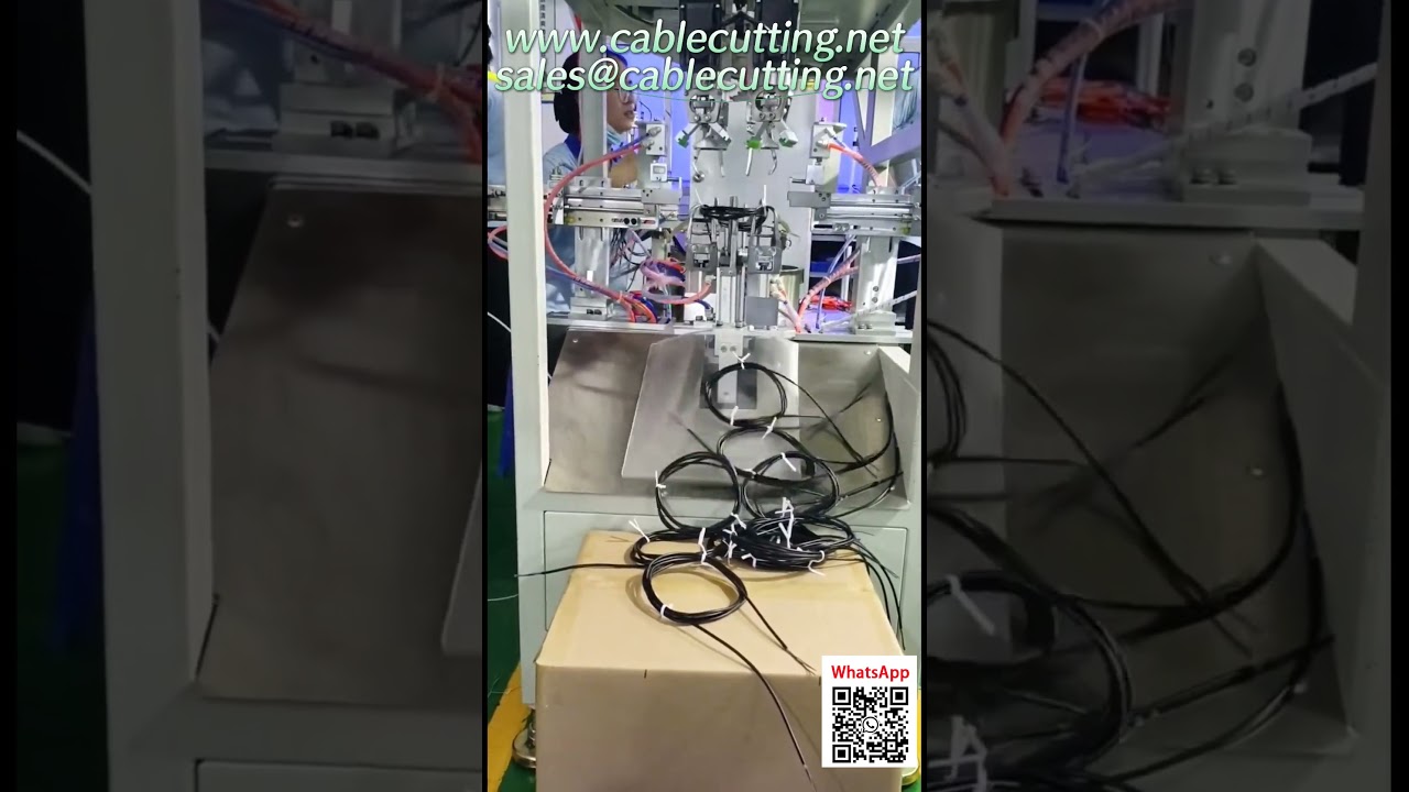 Automatische Drahtwickelmaschine mit Doppelbindung – kernlos & hochpräzise