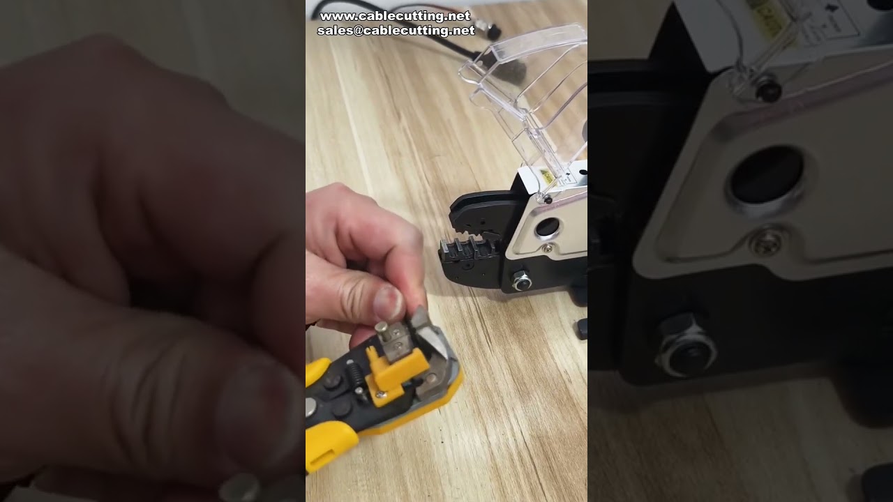 Mehrfunktionale pneumatische Crimp-Maschine für vielseitige Kabelanschlüsse