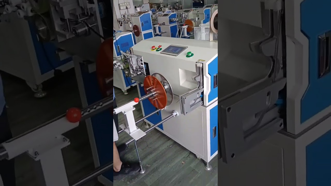 Automatische Rohr-Wickel-, Schneid- und Aufwickelmaschine: All-in-One mit präziser Metering #Maschine