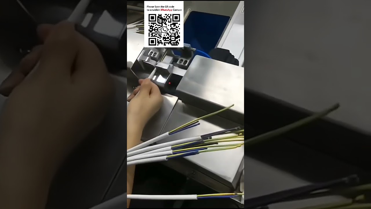 Automatischer Mehrleiter-Abisolierer mit variablem Längenschnitt – #SmarteFertigung