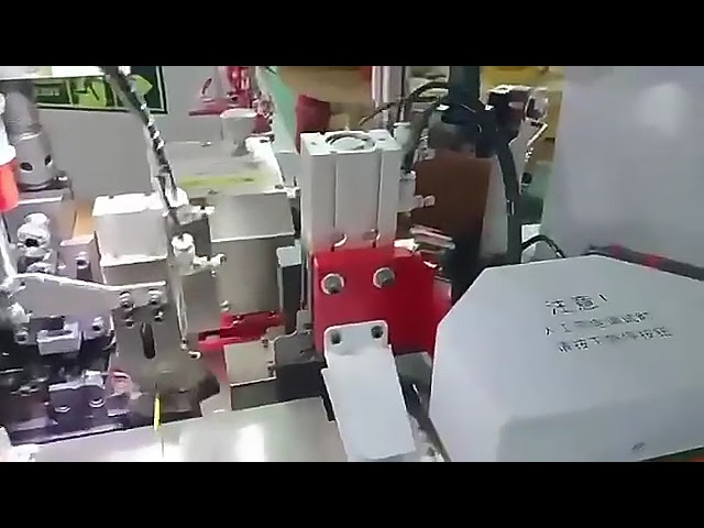 Vollautomatische Doppelkopf-Crimp-Maschine für Elektronikdrähte