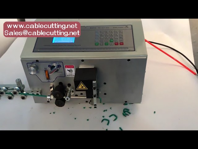 All-in-One: Automatische Kabel-Schneid-, Abisolier- und Biegemaschine für Drahtverarbeitung
